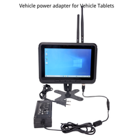 Tableta Robusta para Automóvil/Camión de 8/10.1 Pulgadas con Windows 11, Terminal Industrial, Pantalla Brillante de 1000 Nits con 4G LTE GPS, PC para Montar en Vehículo