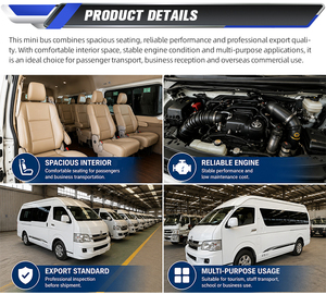 Minibús de 14 Asientos, Nuevo y Usado, con Volante a la Izquierda o Derecha, Manual, a Gasolina, en Venta - Product Image 5