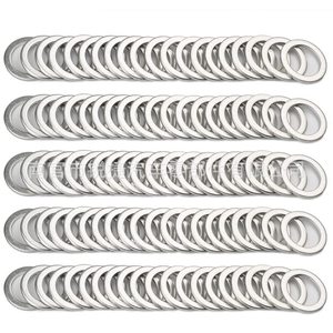 Flat <b>Washers</b> For Honda Acura Transmission Drain Plug 9410920000 Aluminum Plain Surface - Product Image 5