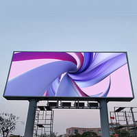 Écran LED extérieur P10 antichoc à signal stable, panneau d'affichage LED à contraste élevé, écran LED publicitaire à économie d'énergie