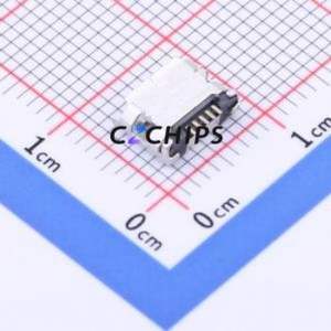 USB-MR-D-023 USB Connector SMD Connector ( Connector Type: Micro-B )( Gender: Female )( Mounting Type: Horizontal Mount ) - Product Image 2