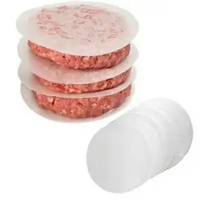Butter Paper Round Freezer Paper Butter Meat Burger Wrapping Paper