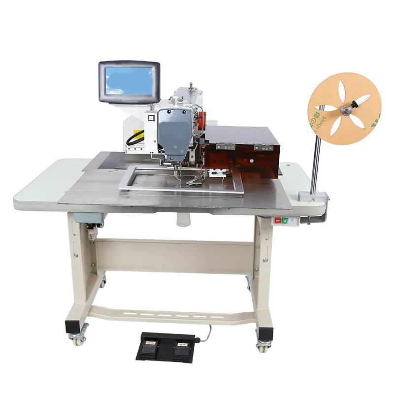 Automatische Nähmaschine industrielle Ledermuster-Nähmaschine für Kleidungs schuh nähmaschine