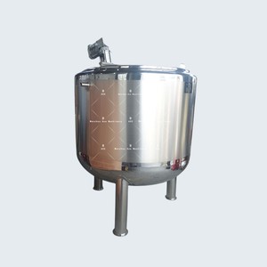 Cuve de mélange en acier inoxydable avec enveloppe chauffante, machine à émulsionner sous vide - Product Image 1