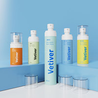 Bouteilles de vaporisateur de toner pour le visage personnalisées en usine, flacons de parfum, flacons vaporisateurs à fine brume avec pompe PET 100ml 120ml 150ml 180ml 200ml