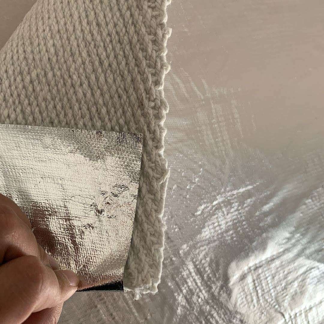 Hot Selling Thermal Insulation Ceramic Cloth Coated Aluminium Foil Ceramic Fiber Cloth