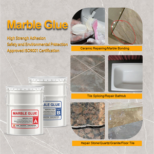 CNMI Marbre Colle Carreaux Gap Industrie Colle Adhésive Réparation De Fissure En Céramique pour Marbre Granit Pierre Résine Époxy et Durcisseur - Product Image 3