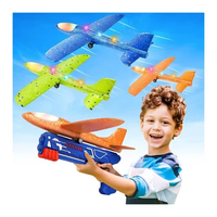 Avion à lancer en mousse pour enfants, planeur à lancer à la main, 48 cm