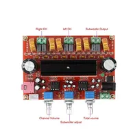 XH-M139 TPA3116 TPA3116D2 2.1 canaux numérique Subwoofer amplificateur Audio Module carte 2*50W DC12V-24V