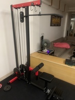 Equipo de Fitness 2 en 1 de baja fila, Cable extraíble, máquina de ejercicio, RUIBU-2010 de gimnasio