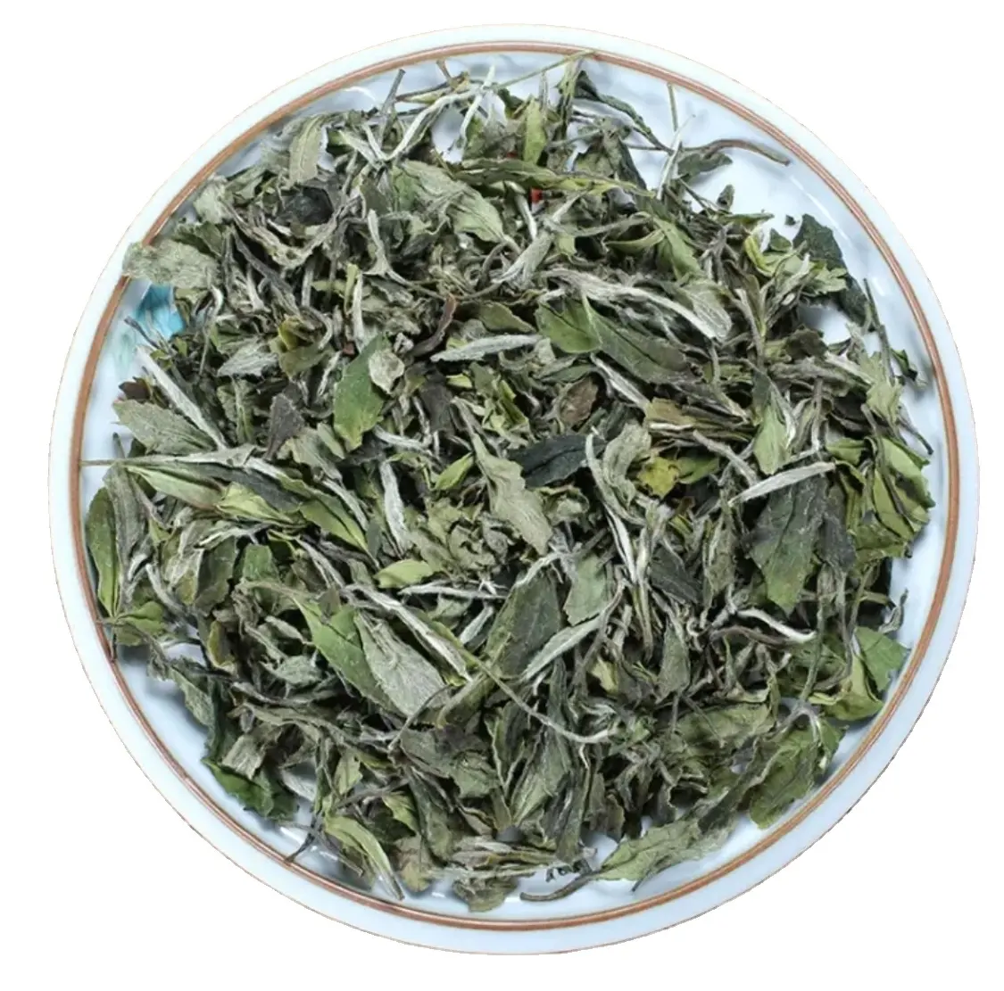 KAIYANGE toptan ab organik USDA organik beyaz çay Bai Mu Dan gevşek yaprak beyaz sahte çay Pai Mu Dan beyaz çay yaprakları