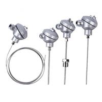 Sensor Suhu PT100 100C 200C 500C Transduser 4-20mA 0-10V 0-5V M20*1.5 30mm 50mm OEM/ODM Baja Tahan Karat IP65