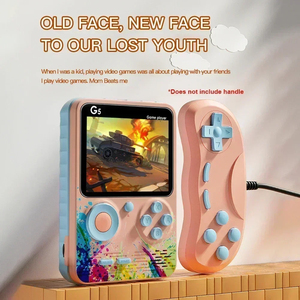 G5 <span class=keywords><strong>Retro</strong></span> 500 juegos clásicos consola de juegos portátil pantalla de 3,0 pulgadas Gamepad portátil Macaron Color batería recargable jugadores - Product Image 5