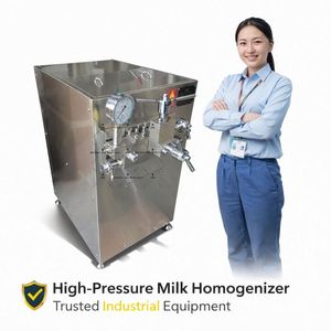 Homogénéisateur de lait haute pression de laboratoire compact 200L 500L 1000L/25MPA - Product Image 5