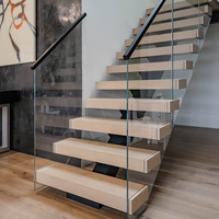 CBMMart Top Design Garde-corps en verre Garde-corps traditionnel en verre pour escalier