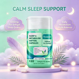 Capsules molles Sommeil et Métabolisme 1000mg 120 unités – Favorise un sommeil de qualité, améliore les performances métaboliques du corps, équilibre quotidien et nocturne - Product Image 4