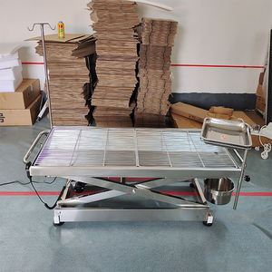 Mesa de Cirugía Veterinaria Eléctrica de Acero Inoxidable 304 de Alta Resistencia, Mesa de Examen de Animales Ajustable y Duradera para Clínica Veterinaria - Product Image 3