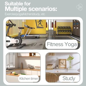 Ultra Slim Home Kitchen <b>Timer</b> Digital Mini Cooking <b>Timer</b> Large LCD Display <b>Timer</b> Count-Down with Magnetics - Product Image 6