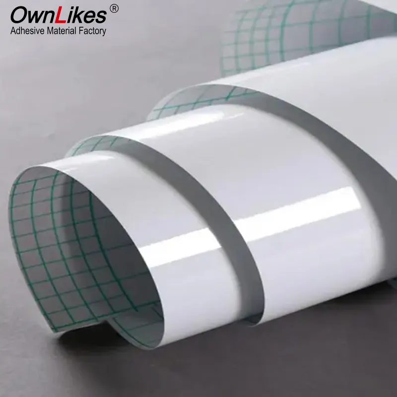 Flexography Translucent Self Adhesive Cold Laminating Roll Film Soft Eco-friendly for Photo Dermatoglyphic Lamination
