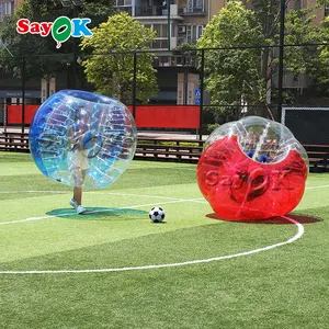 Gonfiabile Calcio Paraurti TPU/PVC della Sfera della Bolla Family Fun Bolla di Calcio Per Adulti O Bambini All'aperto