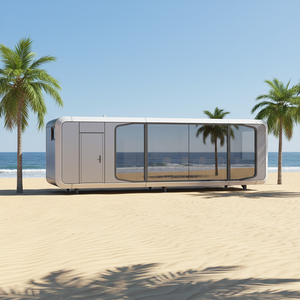 Zcamp <span class=keywords><strong>A5</strong></span> Casa Prefabricada de Lujo, Mini Casa Cápsula de Playa, Habitación Móvil Contenedor, Hotel al Aire Libre, Casa Moderna de 2 Dormitorios - Product Image 2