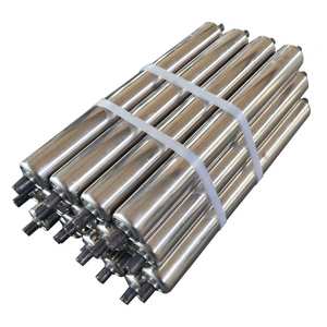 Pemasok Tiongkok sistem rol konveyor bermotor Pertambangan 80MM rol konveyor gravitasi tugas ringan baja berlapis seng Dia - Product Image 5