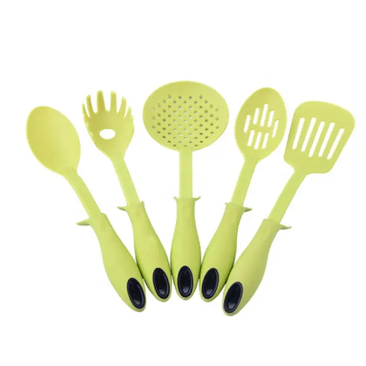 Kitchen Cooking Utensils Gadgets 6 Piece Set Tools Spoon Spatula Nylon New Cook Utensil