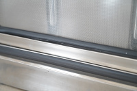 Ventanas de Partición de Aluminio Personalizadas, Deslizantes Horizontales, de Acero Inoxidable, para Baño, Anti-Robo, Iluminación Natural, Pedido al por Mayor
