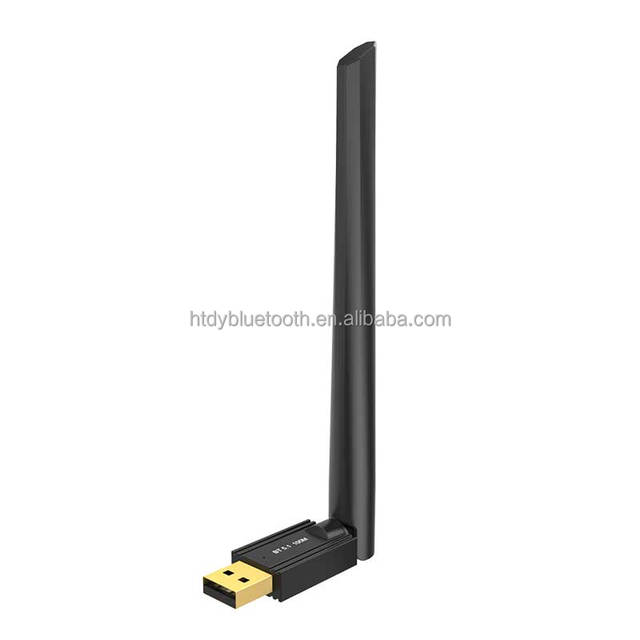 Wholesale Wireless Bt 5.1 Dongle Portable External 100m Blue Tooth Dongle Outdoor Wireless Adapter External 4 DBi Antenna