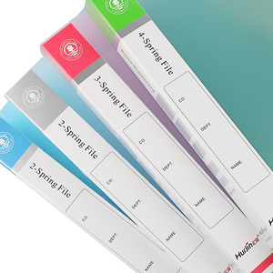 Tùy Chỉnh <span class=keywords><strong>A4</strong></span> Bìa Trong Suốt Chất Kết Dính PP Nhựa 2/<span class=keywords><strong>3</strong></span>/4 O Vòng Chất Kết Dính Tập Tin Thư Mục - Product Image 6