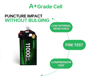 Wholesale <b>Drone</b> <b>Accessories</b> 6S 12S 22.8v/45.6v 10000mah 11000mah 10C 251wh/kg Solid State Battery Pack for RC 10000mah-6S High V - Product Image 2