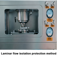 Machine de remplissage et de scellage automatique à double usage pour flacons et ampoules avec laveuse ultrasonique et four à air chaud