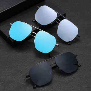 Lunettes de soleil polarisées en nylon style TikTok Live Stream pour hommes, pour la pêche et la conduite, protection UV400 anti-éblouissement, type 3, pare-soleil 7116 - Product Image 3