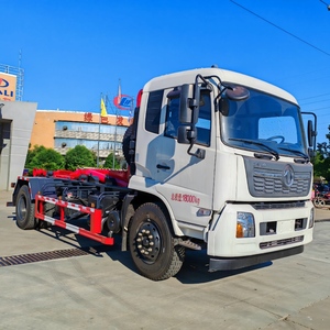 Trung Quốc Nhà Sản Xuất Trực Tiếp Bán Nhiệm Vụ Nặng Nề Móc Nâng Xe Tải Rác 18 Tấn Công Suất Lớn Di Động Chất Thải Trạm Compactor - Product Image 5