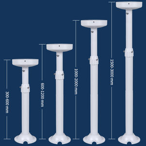 100-200cm 1-2M phụ kiện Trần đứng ngoài trời Góc cực gắn tường Hộp nối an ninh CCTV <span class=keywords><strong>Camera</strong></span> khung giá cho CCTV - Product Image 2