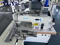 Machine à friser entièrement automatique YUYI avec tension arrière, ourlage et enroulement, robuste, 220V, garantie 1 an, service après-vente à vie