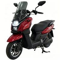 Moto électrique Langgeng avec batterie au lithium 72V 20AH, moteur sans balais 1000W, étanche, 40-60 km/h, pour adulte