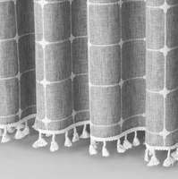 Rideaux occultants gaufrés, isolants thermiques, anti-bruit, sans plis, pour chambre et salon