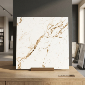 Azulejos de Porcelana Mate Vistaar Ivory Volcano 600x600mm, Diseño de Piedra Natural, Acabado Premium para Piso 60x60cm - Product Image 2