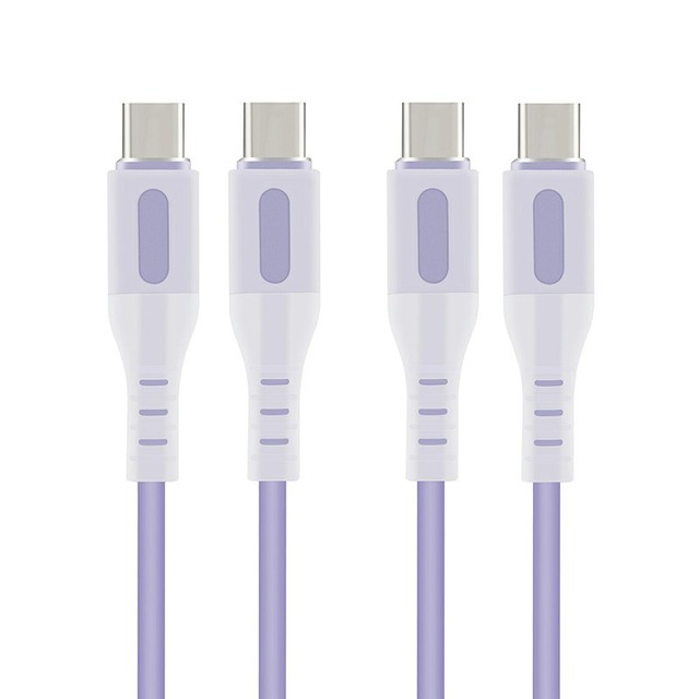 USB to Type-C /USB a to Micro/ C to C 3A Fast Charging Cable PD60W USB Data Cable PD27W for Mobile Phones 1m