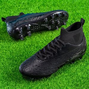 2025 pour <span class=keywords><strong>Messi</strong></span> chaussures <span class=keywords><strong>de</strong></span> football pour hommes femmes enfants transfrontalière couleur correspondant longues bottes <span class=keywords><strong>de</strong></span> football à ongles courts - Product Image 4