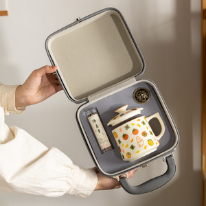 Taza/Tazón de Té Moderno Minimalista Semielaborado Ruyao, Ideal para Oficina y Hogar, Regalo Original para Servir Té - Product Image 3