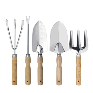 Mango de madera de primera calidad para agricultura, herramienta de plantación de macetas, herramientas de mano de jardín - Product Image 1