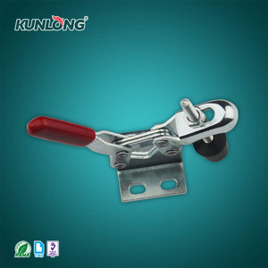 Morsetto a ginocchiera verticale in acciaio al carbonio zincato, altezza di compressione regolabile, forza di serraggio 30 kg, attrezzatura industriale, scatola 135 mm - Product Image 2