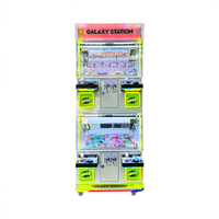 Distributeur de poupées intelligent multi-stations pour 4 joueurs avec grue à grande vitesse pour les centres de divertissement modernes