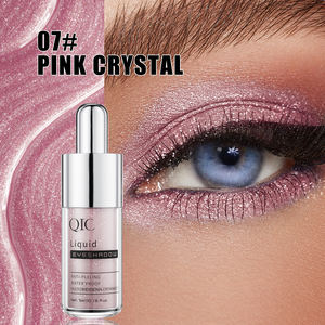 Low MOQ Shiny Holographic Glitter <strong>Glow</strong> Liquid <strong>Eyeshadow</strong> Long Wearing High Pigment Multi Chrome Makeup Vegan Liquid Eye Shadow - Product Image 5