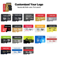 Cartes TF/SD en plastique en gros 8 Go-128 Go Classe 10 Vitesse U1/U3 pour Appareil Photo/WiFi/Flash