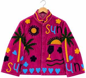Premium Hot Pink <b>Velvet</b> Bomber <b>Jacket</b> <b>Women</b> Quick Dry Breathable Cotton Lining Long Sleeve Winter B2B Wholesale Manufa - Product Image 6
