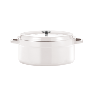 หม้อเคลือบสแตนเลส 304 ขนาด 30 ซม./10 ลิตร ยี่ห้อ Liyunda พร้อมขาตั้ง ฝาปิดแบบตั้งได้  ไม่ติดกระทะ  มีหูจับสองข้าง  มีหลาย<span class=keywords><strong>สี</strong></span>ให้เลือก - Product Image 3