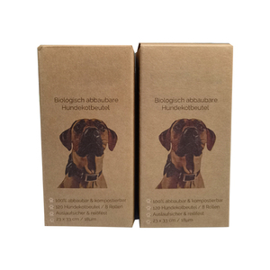 Wholesale Corn Starch Based 100% <b>Compostable</b> Biodegradable Pet Dog Waste Poop <b>Bags</b> - Product Image 1